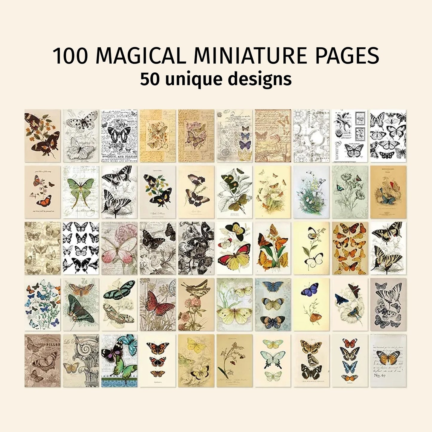 Archive Vol. 003 - Butterfly | Mini Library