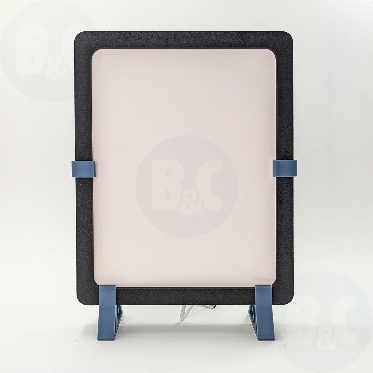 Muted Blue Frame Feet