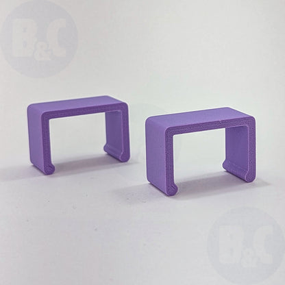 Lavender Body Clips