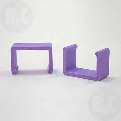 Lavender Body Clips