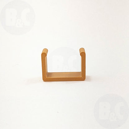 Wood Brown Body Clips