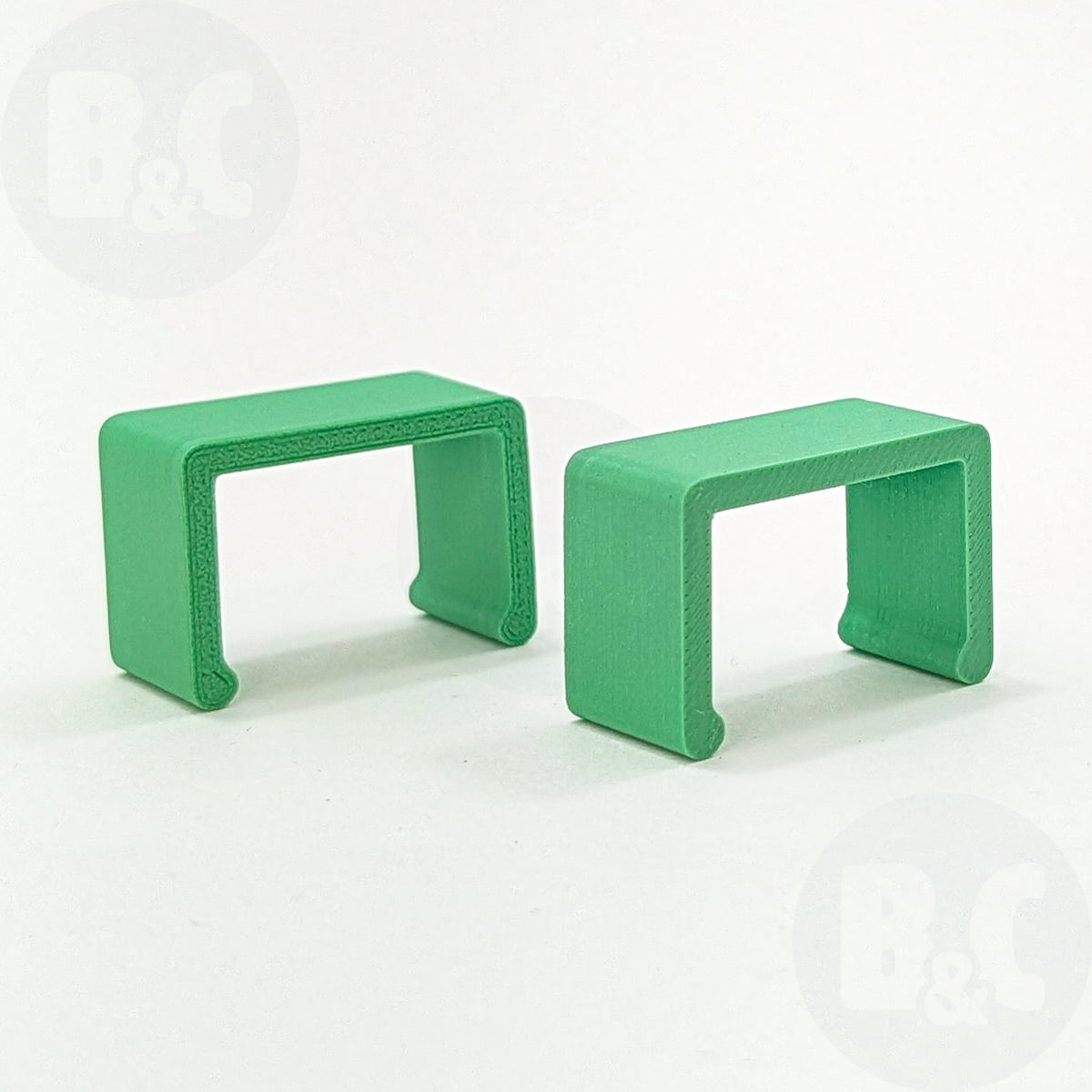 Forest Green Body Clips
