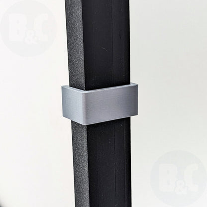 Fossil Grey Body Clips