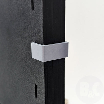 Fossil Grey Body Clips