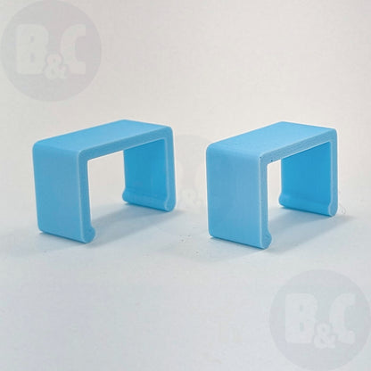 Pastel Ice Body Clips