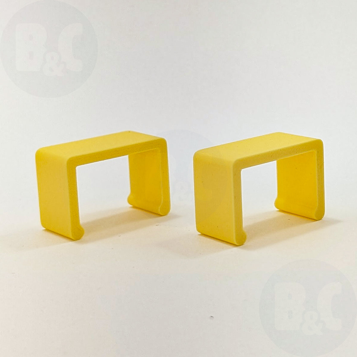Banana Yellow Body Clips