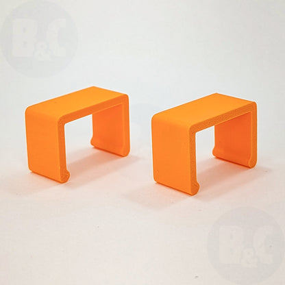 Sunrise Orange Body Clips