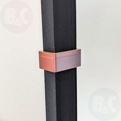 Tri-Color Metallic Body Clips