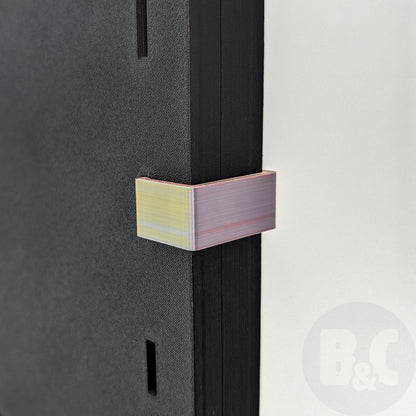 Tri-Color Metallic Body Clips