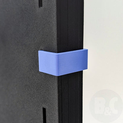 Raspberry Blue Body Clips