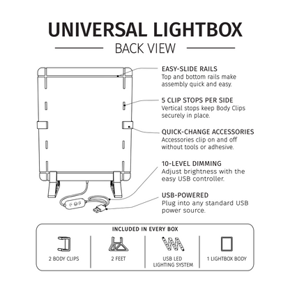 Bronze Universal Lightbox