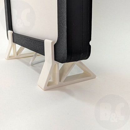 Cotton White Frame Feet