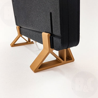 Wood Brown Frame Feet