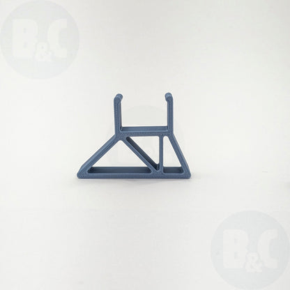 Muted Blue Frame Feet