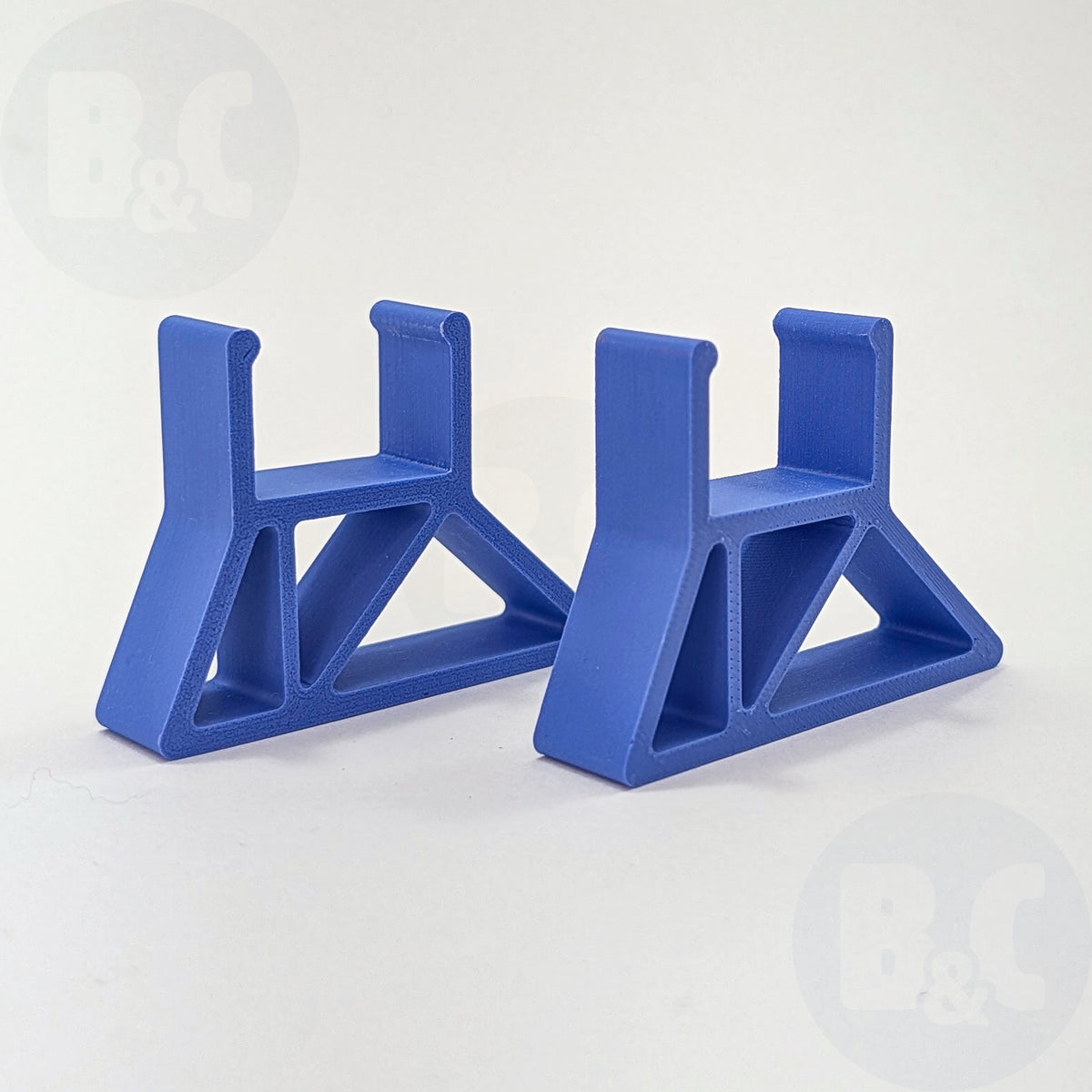 Raspberry Blue Frame Feet