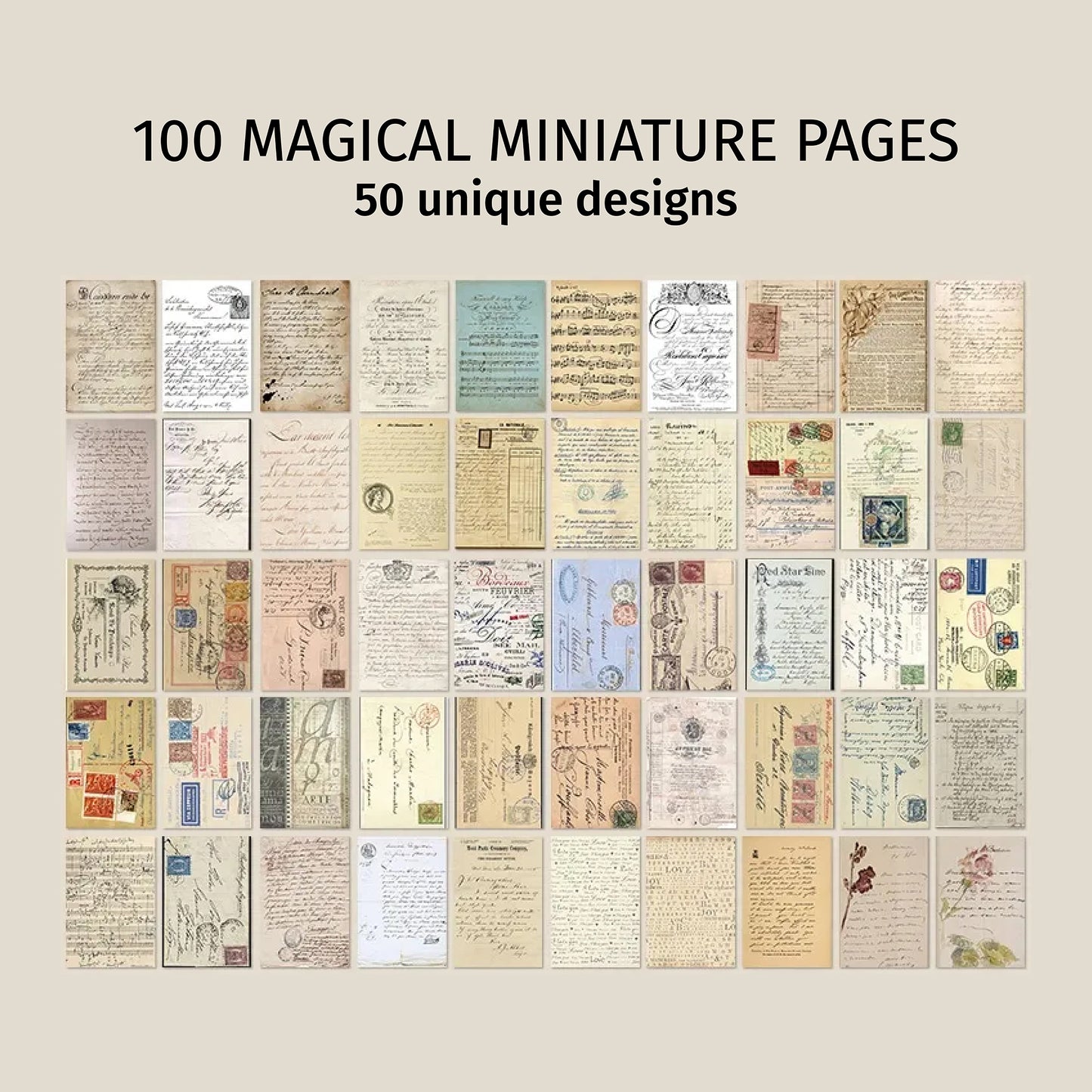 Archive Vol. 001 - Manuscript | Mini Library