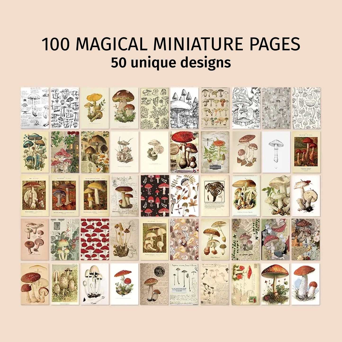 Archive Vol. 005 - Mushroom | Mini Library