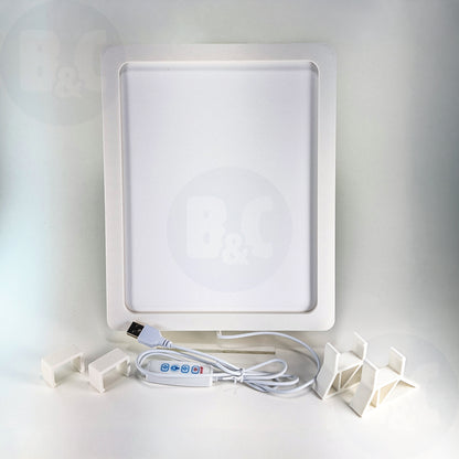 Cotton White Universal Lightbox